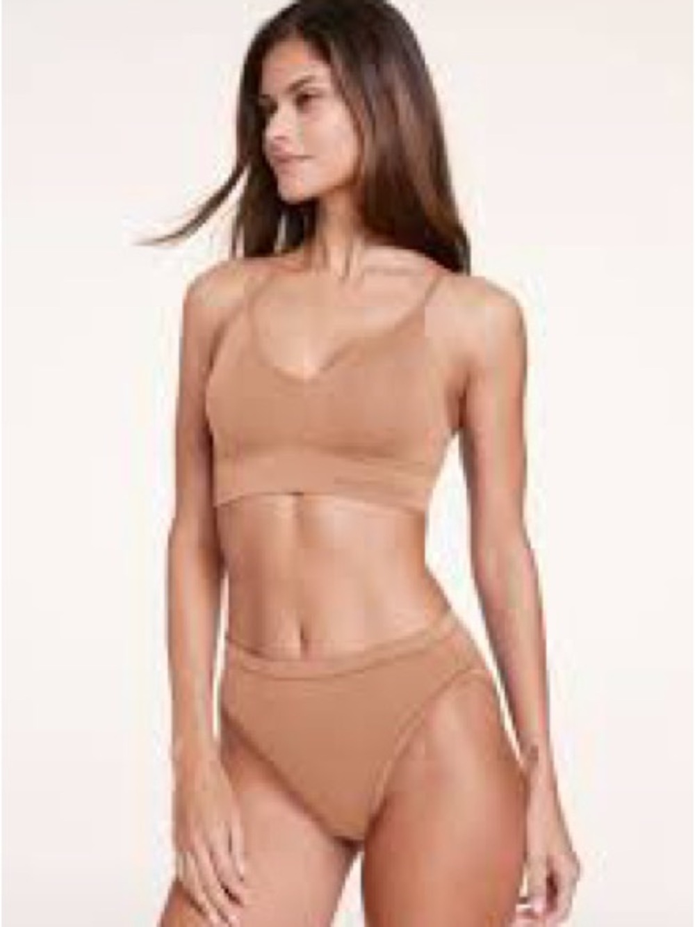 Harper Wilde Nude Bralette with Adjustable Straps